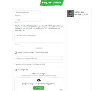 Request Form